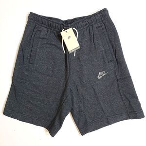 Nike‎ Essential Shorts Mens Small Black Semi Sportswear Reflective Swosh NEW